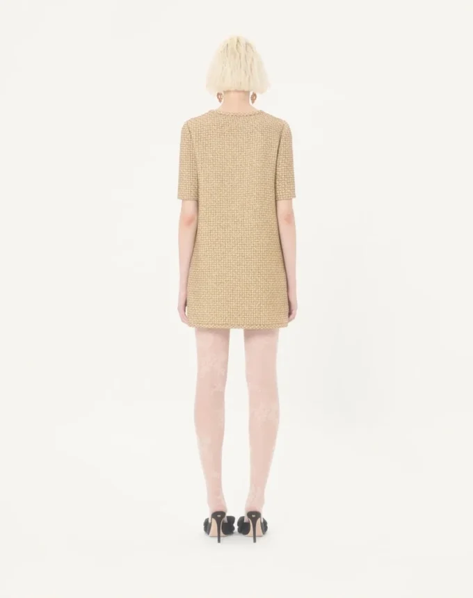 Short Canestrello Lurex Tweed Dress