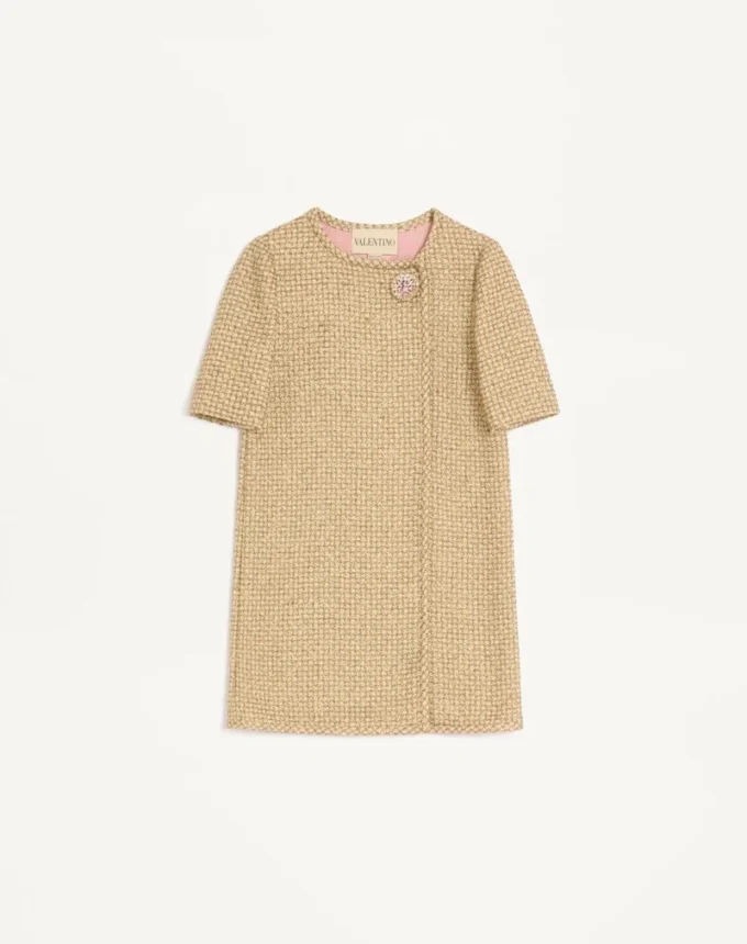 Short Canestrello Lurex Tweed Dress