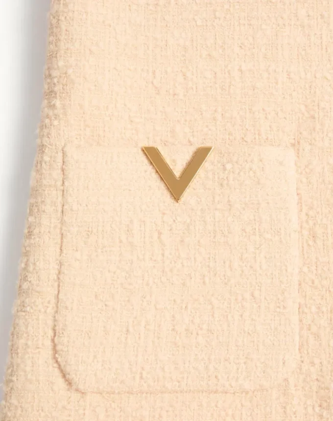 Short Dress in Curly Wool Short Dress in Curly Wool