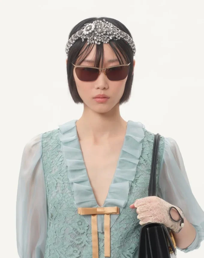 Short Dress In Heavy Lace Short Dress In Heavy Lace