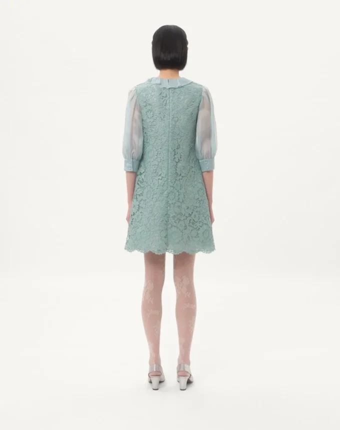 Short Dress In Heavy Lace Short Dress In Heavy Lace