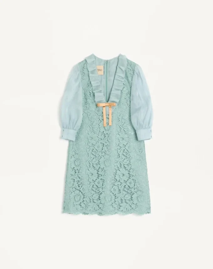 Short Dress In Heavy Lace Short Dress In Heavy Lace