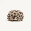 Silk Turban with Micro Cashmere Plus de Pois Print