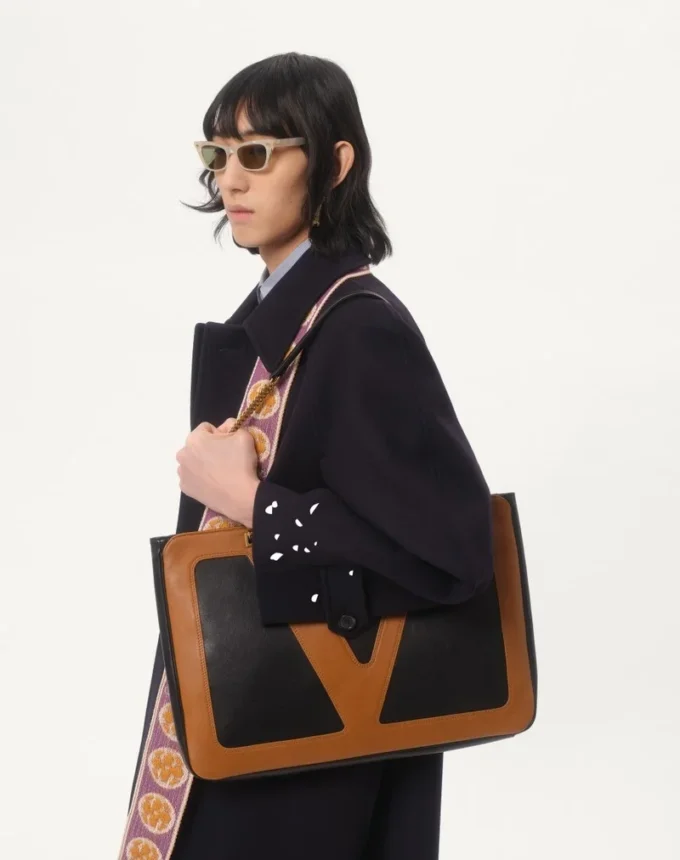 Single-Breasted Wool And Cashmere Coat