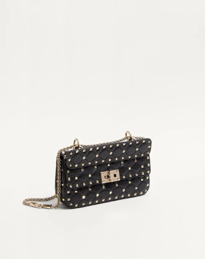 Small Nappa Rockstud Spike Bag Small Nappa Rockstud Spike Bag