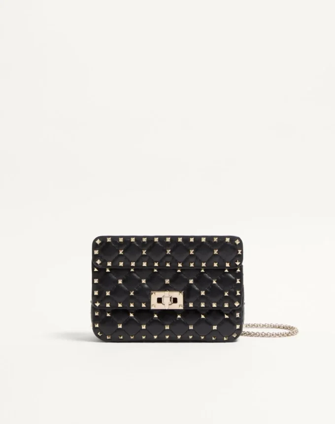 Small Nappa Rockstud Spike Bag Small Nappa Rockstud Spike Bag