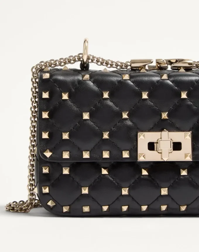 Small Nappa Rockstud Spike Bag Small Nappa Rockstud Spike Bag