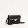 Small Rockstud Grainy Calfskin Crossbody Bag Small Rockstud Grainy Calfskin Crossbody Bag