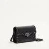 Small Rockstud Grainy Calfskin Crossbody Bag Small Rockstud Grainy Calfskin Crossbody Bag