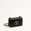 Small Valentino Garavani Vain Shoulder Bag In Shiny Calfskin