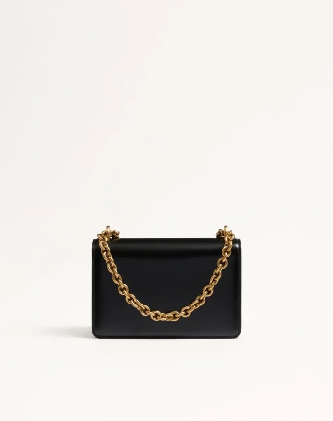 Small Valentino Garavani Vain Shoulder Bag In Shiny Calfskin
