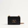 Small Valentino Garavani Vain Shoulder Bag In Shiny Calfskin