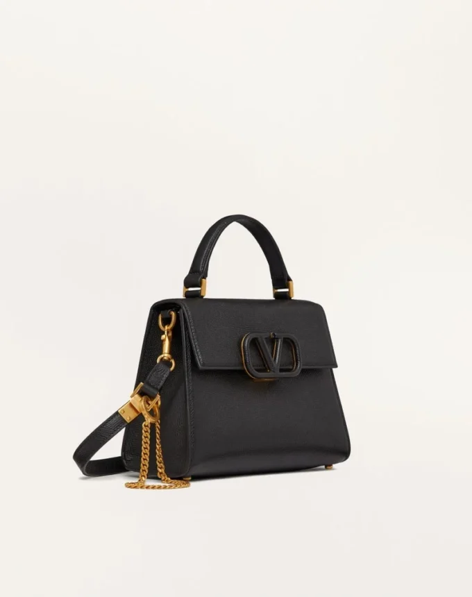 Small Vsling Grainy Calfskin Handbag Small Vsling Grainy Calfskin Handbag