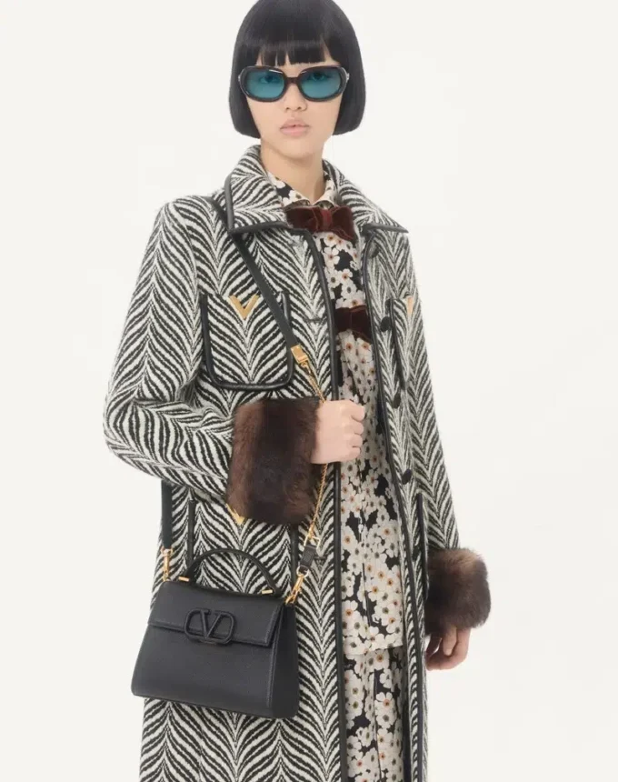 Small Vsling Grainy Calfskin Handbag Small Vsling Grainy Calfskin Handbag