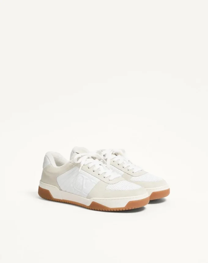 Sparry Sneaker in Split Leather and Nappa Sparry Sneaker in Split Leather and Nappa