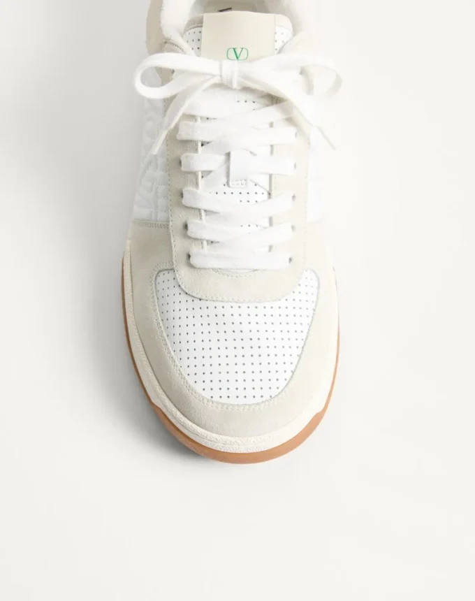 Sparry Sneaker in Split Leather and Nappa Sparry Sneaker in Split Leather and Nappa