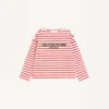 Striped Jersey Cotton T-Shirt