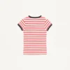 Striped Jersey Cotton T-Shirt