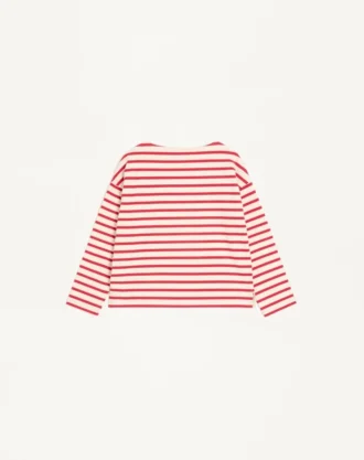 Striped Jersey Cotton T-Shirt
