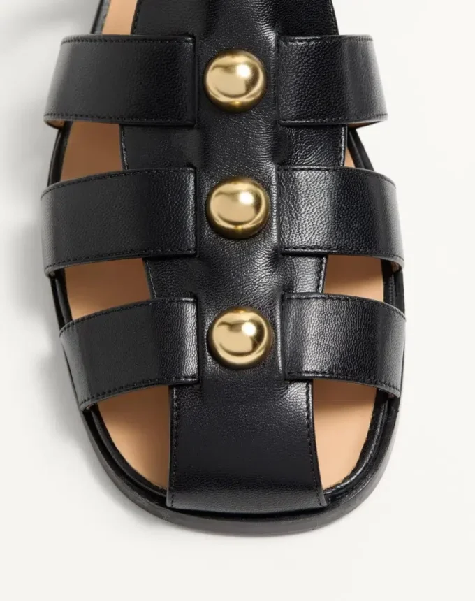 Studshield Fisherman Calfskin Sandal