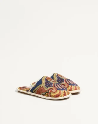 Ta Chambre Slide In Voyage Imaginaire Denim Fabric