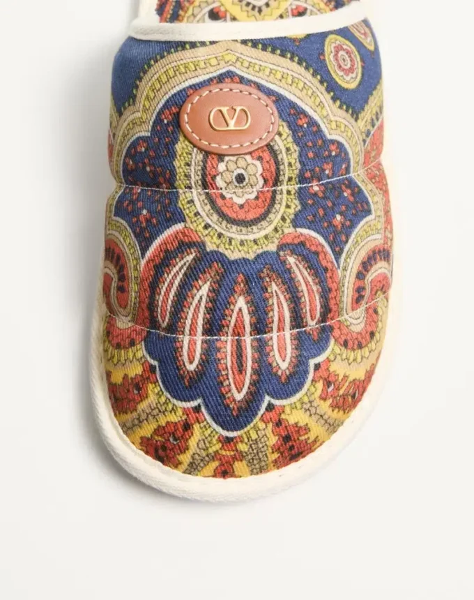 Ta Chambre Slide In Voyage Imaginaire Denim Fabric