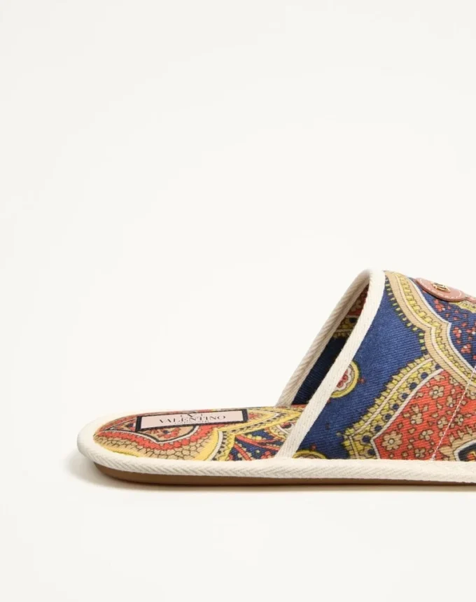 Ta Chambre Slide In Voyage Imaginaire Denim Fabric