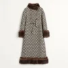 Toute La V Jacquard Coat