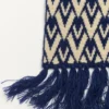 Toute La V Knitted Wool Scarf