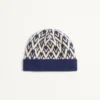 Toute La V Signature Knitted Wool Beanie