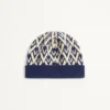 Toute La V Signature Knitted Wool Beanie
