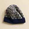 Toute La V Signature Knitted Wool Beanie