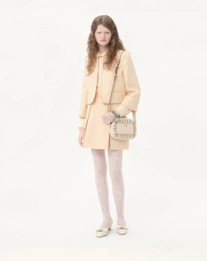 Toute La V Silk Jacquard Shirt