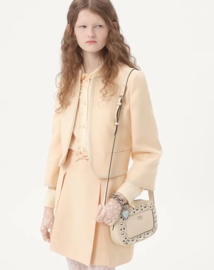 Toute La V Silk Jacquard Shirt