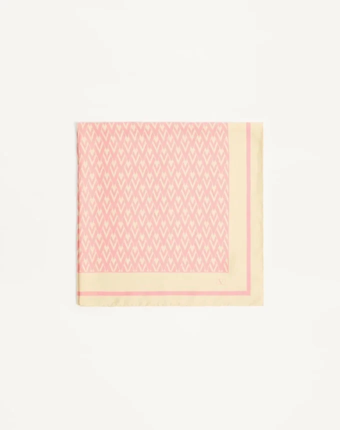 Toute La V Silk Scarf