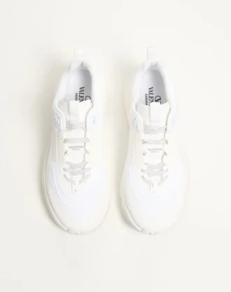 True Act Low Top Sneaker In Mesh And Rubberized Fabric