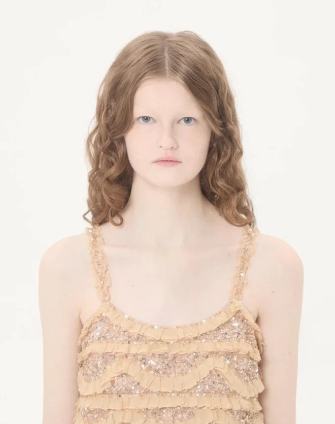 Tulle Illusione Embroidered Short Dress