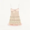 Tulle Illusione Embroidered Short Dress Tulle Illusione Embroidered Short Dress