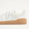 Upvillage Low-Top Sneaker In Perforated Nappa Leather