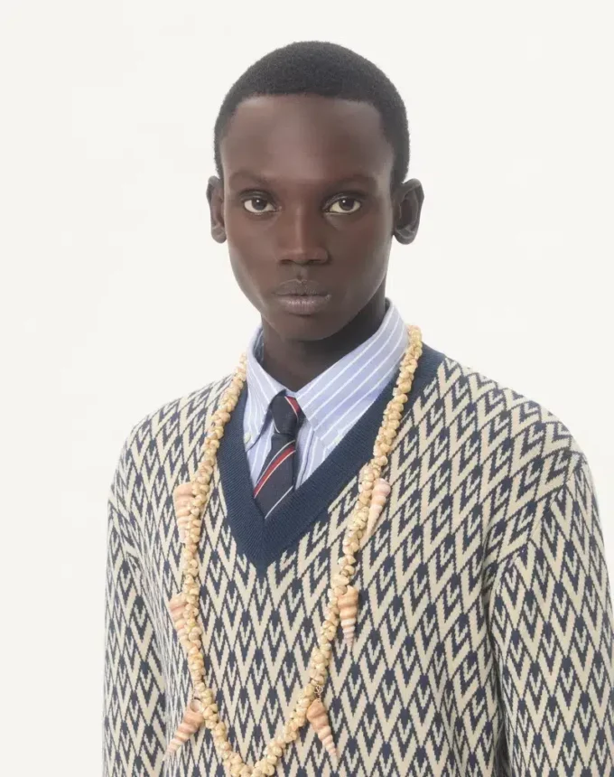 Valentie Jacquard Regimental Silk Tie