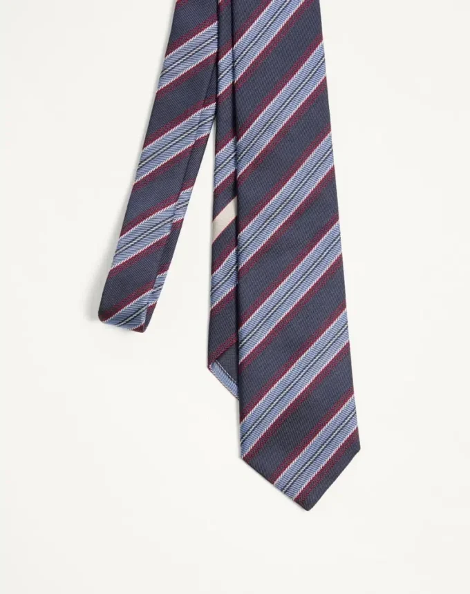 Valentie Jacquard Regimental Silk Tie