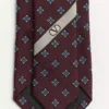 Valentie Micro-Check Silk Tie