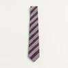Valentie Striped Silk Tie