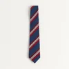 Valentie Striped Silk Tie