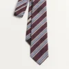 Valentie Striped Silk Tie