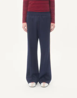 Valentino Acetate Pants with VLogo Patch