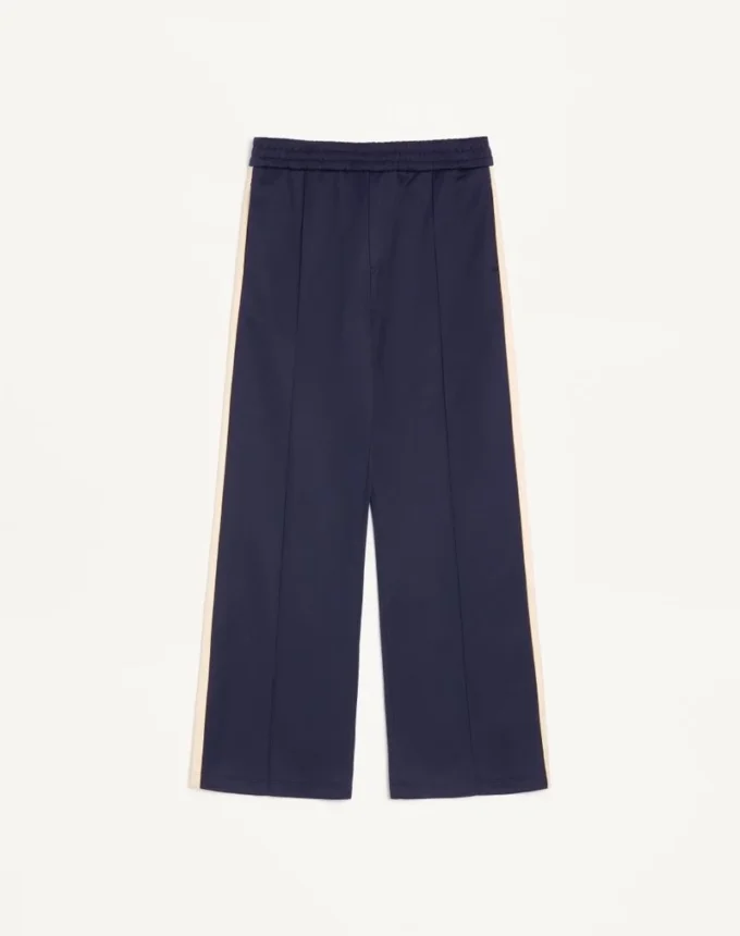 Valentino Acetate Pants with VLogo Patch