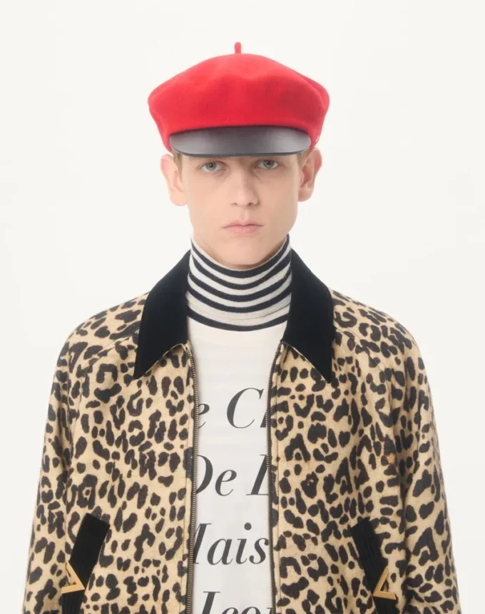 Valentino Bomber Jacket in Wool Drape With VGold on Side Pockets Valentino Bomber Jacket in Wool Drape With VGold on Side Pockets