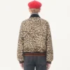 Valentino Bomber Jacket in Wool Drape With VGold on Side Pockets Valentino Bomber Jacket in Wool Drape With VGold on Side Pockets