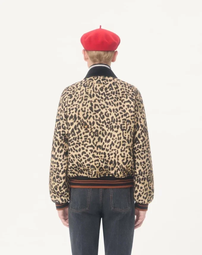 Valentino Bomber Jacket in Wool Drape With VGold on Side Pockets Valentino Bomber Jacket in Wool Drape With VGold on Side Pockets